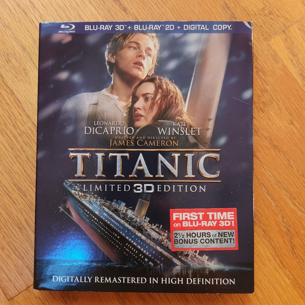 Titanic on DVD